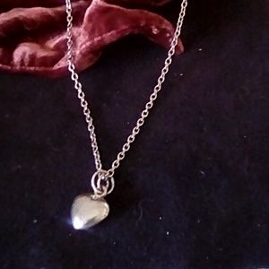 Silver Heart necklaces